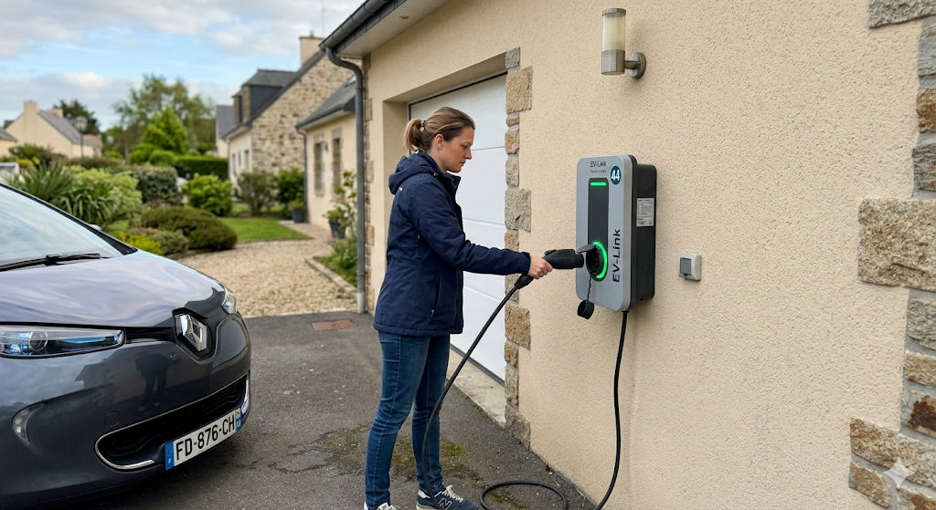Installation de borne de recharge pour véhicule électrique en Loire-Atlantique
